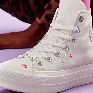 Converse Chuck Taylor All Star Lift Heart  sneakers #converse #nwt #coach